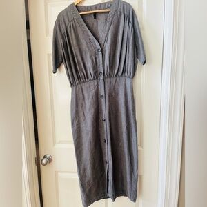 Zara Grey MIDI dress